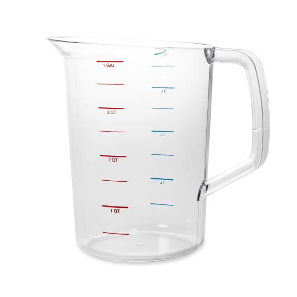 Rubbermaid Commercial Bouncer Measuring Cup,2-Quart,Clear,FG321700CLR —  CHIMIYA