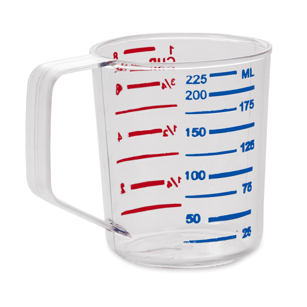 Rubbermaid Measuring Cup, 4 Quart Bouncer, Clear