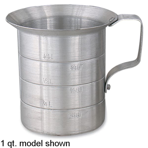 Browne 1/2 qt Aluminum Dry Measuring Cup