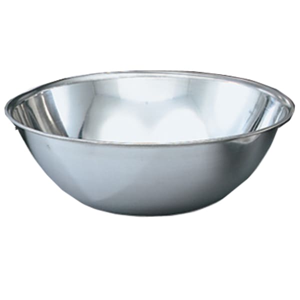 Vollrath 47938 Bright Mirror Finish S/S Economy 8 Quart Mixing Bowl