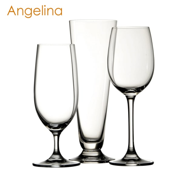 Stolzle A913007189 13.5 oz Stolzle Angelina Burgundy Glass - 8 7/8H, Sure  Guard, Lead Free Crystal