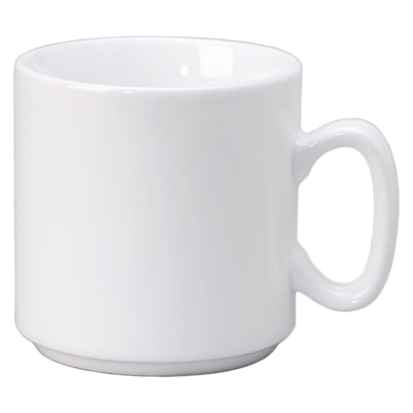 Vertex China SM-RB Rubicon 10 Oz. Stackable White Summit Mug - 36 / CS