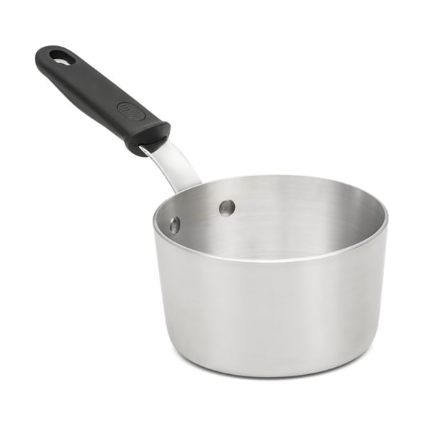 Vollrath Wear-Ever Classic Select 4.5 Qt. Aluminum Sauce Pan with Plated  Handle 691145