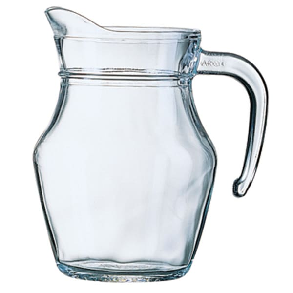 Arcoroc E7258 16 oz. Glass Pitcher with Pour Lip by Arc Cardinal - 12/Case