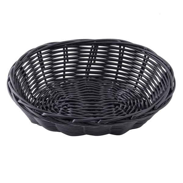 Plastic Cracker Basket A Woven Plastic Basket