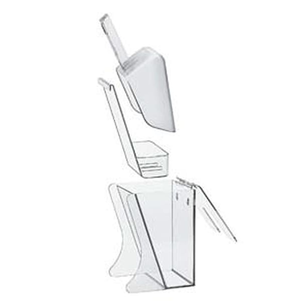 Polycarbonate Wall Mount Ice Scoop Holders - Cal-Mil Plastic
