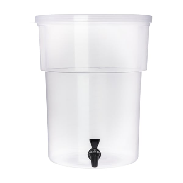 Carlisle 220930 Break-Resistant Beverage Dispenser, 5 Gallon, Clear