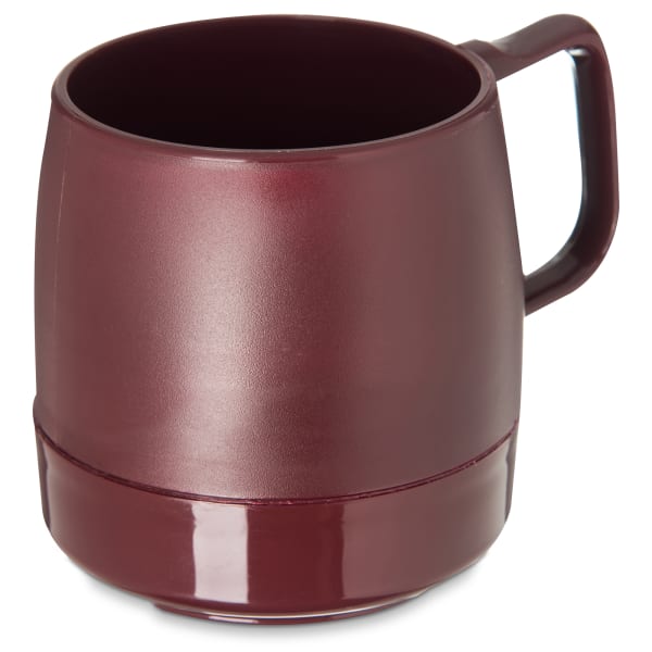 Dinex DX119761 Classic Cranberry 8 Oz. Insulated Mug - 48 / CS 