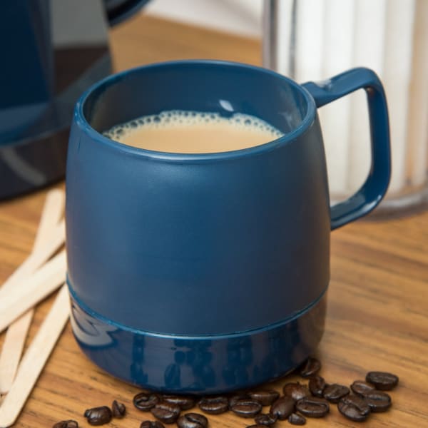 Dinex DX119750 Classic Midnight Blue 8 Oz. Insulated Mug