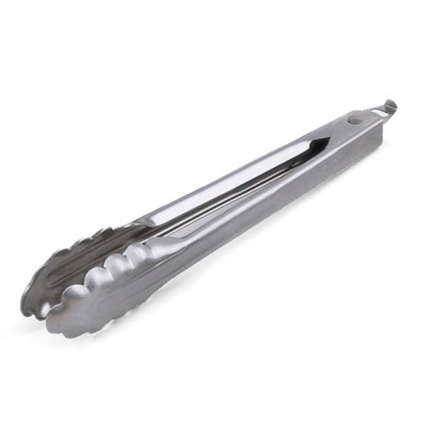 Edlund 4412HDL 12 Locking Heavy Duty Stainless Scallop Tongs 