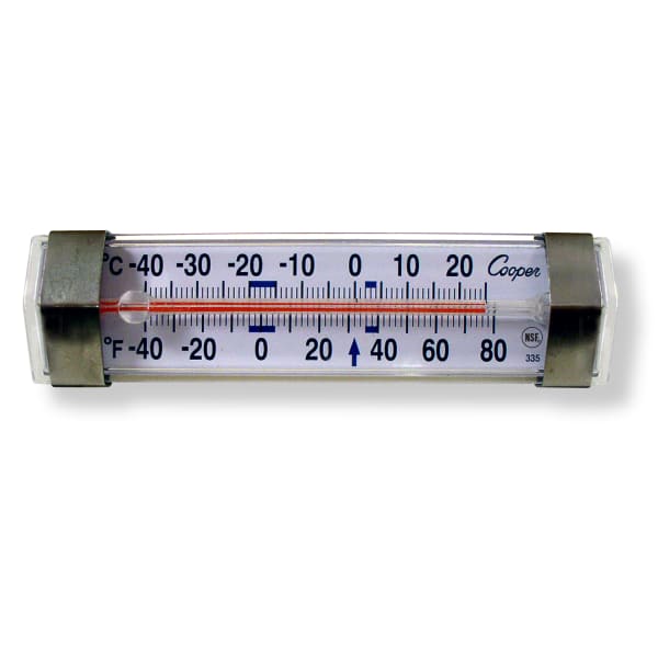 Cooper-Atkins® 335-01-1 Glass Tube Refrigerator Thermometer