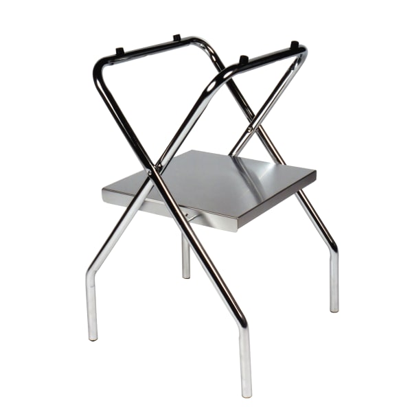 CSL 1054S-C Chrome Steel 31 Folding Tray Stand