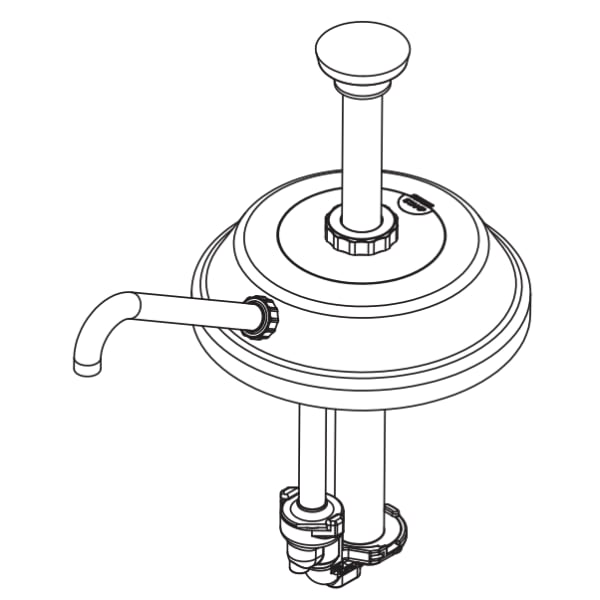 Server 83000 CP-10 Condiment Pump for #10 Can