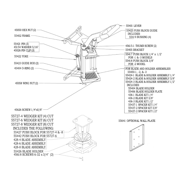 Nemco 55727-8。 Nemco 55727-8。 Nemco 55727-8 Eight Section Wedge