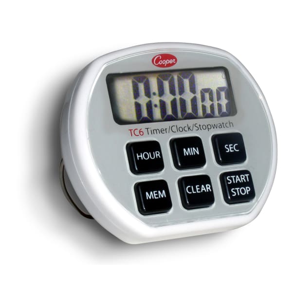 Cooper-Atkins® TC6-0-8 Electronic Timer / Clock / Stopwatch