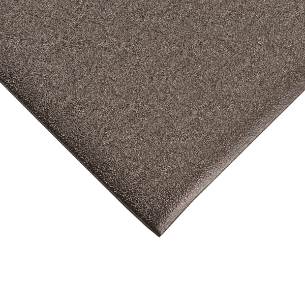 Beveled-Edge Anti-Fatigue Floor Mat - 2' x 5' - Pebble