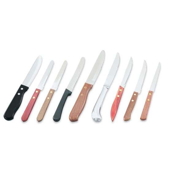 Oneida Wooden Handle Steak Knives - Set of 4