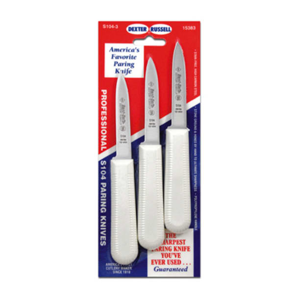 Dexter Russell Sani Safe Paring Knife -- 3 per case.