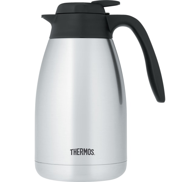 Thermos Stainless Steel Push Button Carafe 1 L.