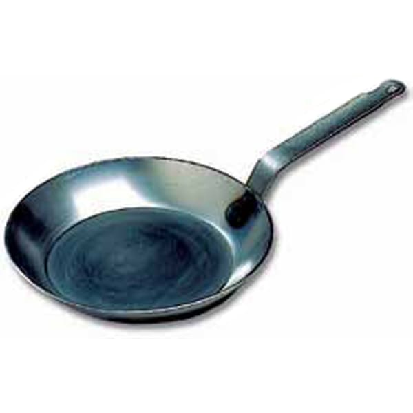 Matfer Bourgeat Black Steel Round Frying Pan - 10 Pan