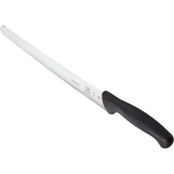 Cook N Home Bread Slicer Knife 10-Inch, Wavy Serrated High Carbon