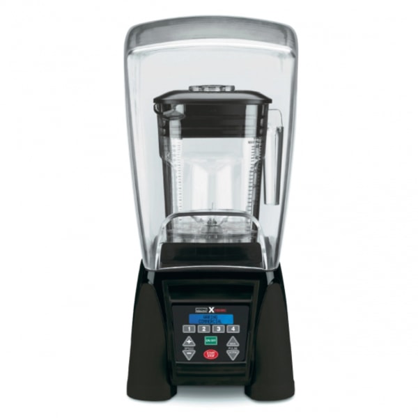 Waring Commercial Reprogrammable Hi-Power Blender with Sound Enclosure and  64 oz. Stainless-Steel Container