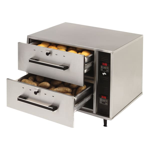 Star SDW2 2 Drawer Standard Food Warming Drawer with LED Display