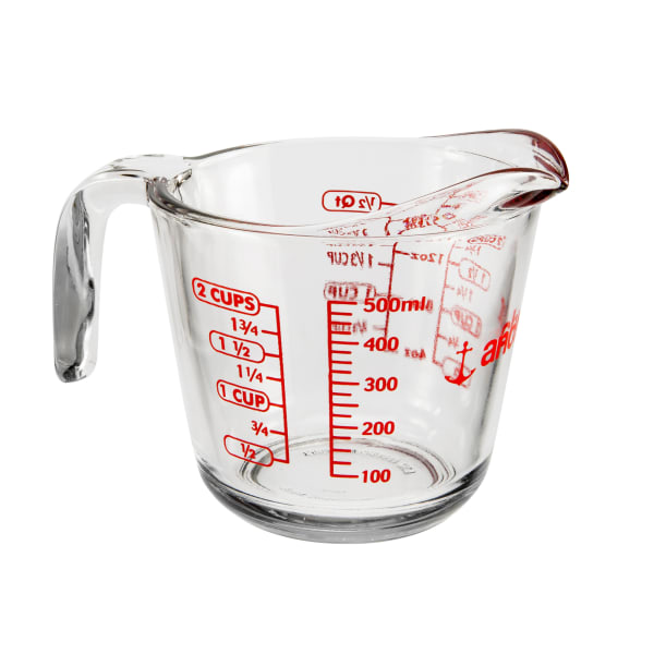 Anchor Hocking® 55177L20 Glass 16 oz Measuring Cup