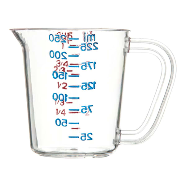 4314507 - Commercial Measuring Cup 1 gal - Clear