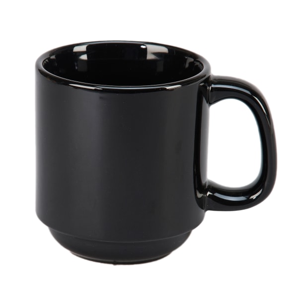 Vertex China SM-BK Vista 10 Oz. Stackable Black Summit Mug - 36