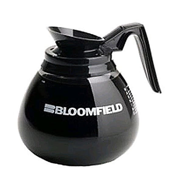 Bloomfield Black Handle Glass Coffee Pot