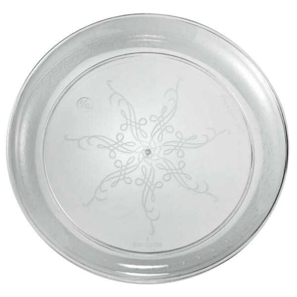 9 clear plastic on sale plates
