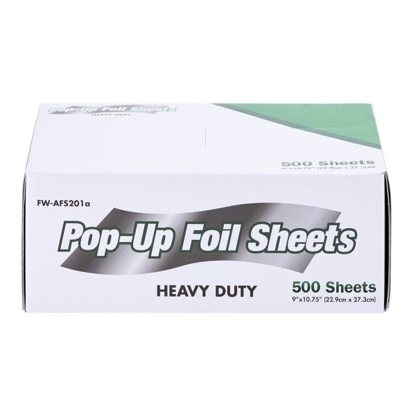 Aluminum Foil Pop-Up Sheets - 9 x 10 3/4