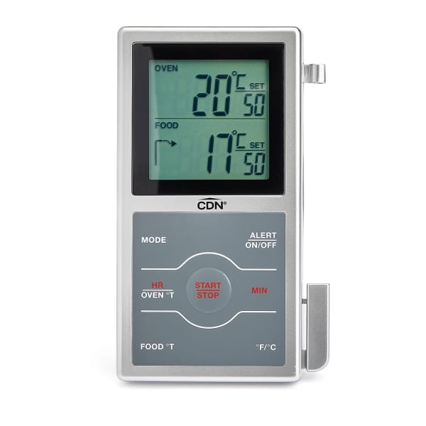 CDN Dual Sensing Programmable Probe Thermometer and Timer