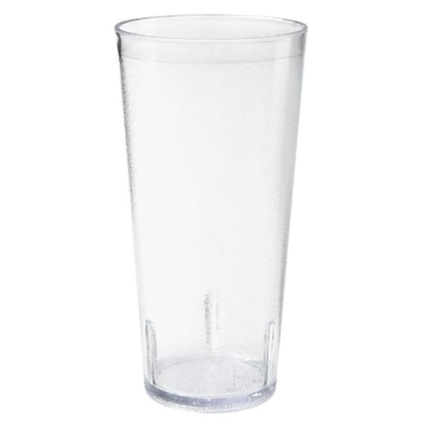 G.E.T. 6624-1-CL Textured Clear 24 Oz. Tumbler - 72 / CS