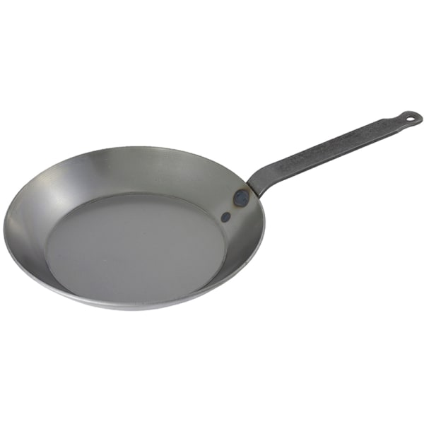 Matfer Black Steel Fry Pan 8-5/8 inch, Silver