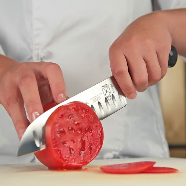 Mercer Culinary Genesis 7-Inch Forged Santoku Knife 