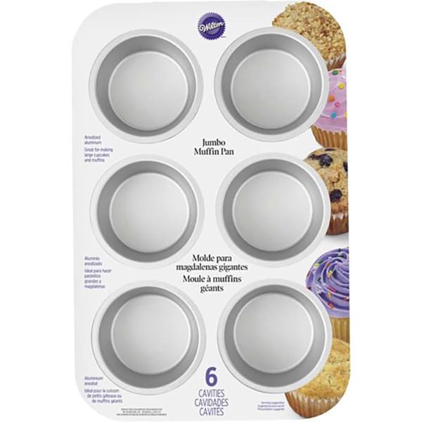 Wilton 6-Cavity Jumbo Muffin Pan 2105-1820 