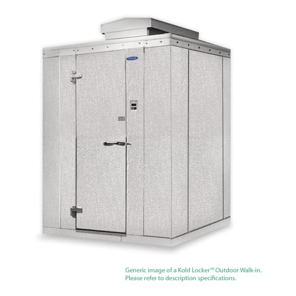 Outdoor walk in cooler discount