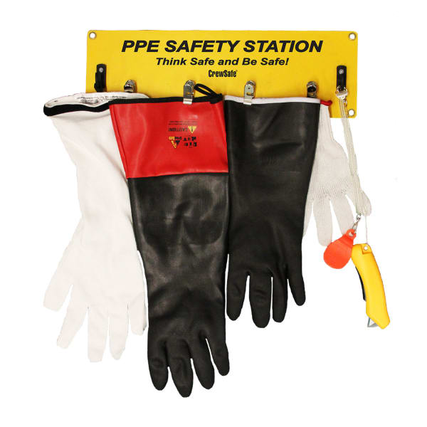 C Street 301-LG Rubber Coated Gloves