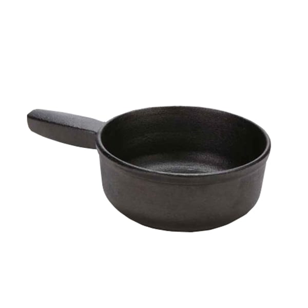 American Metalcraft CIFD Black Cast Iron Mini Fondue Pot