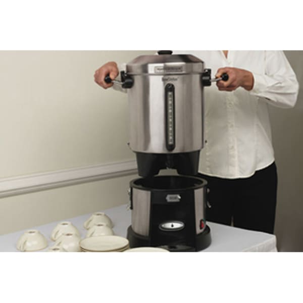 Hamilton Beach - BrewStation Coffee Urn, 1.75 Gallon (45 Cup) Stainless  Steel, HCU045S