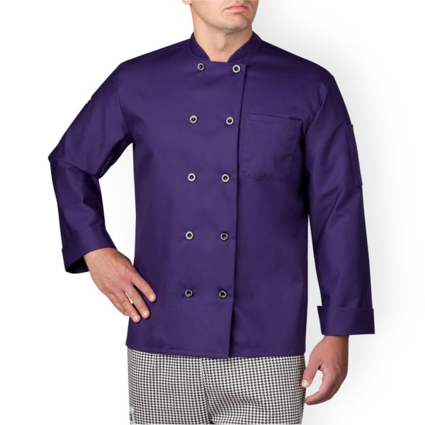 Purple chef jacket hotsell