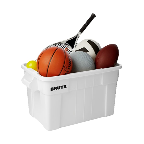 Box Brute Tote with Lid