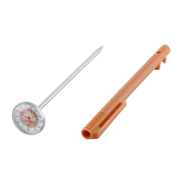 Polder Instant Read Pocket Thermometer Stainless Steel