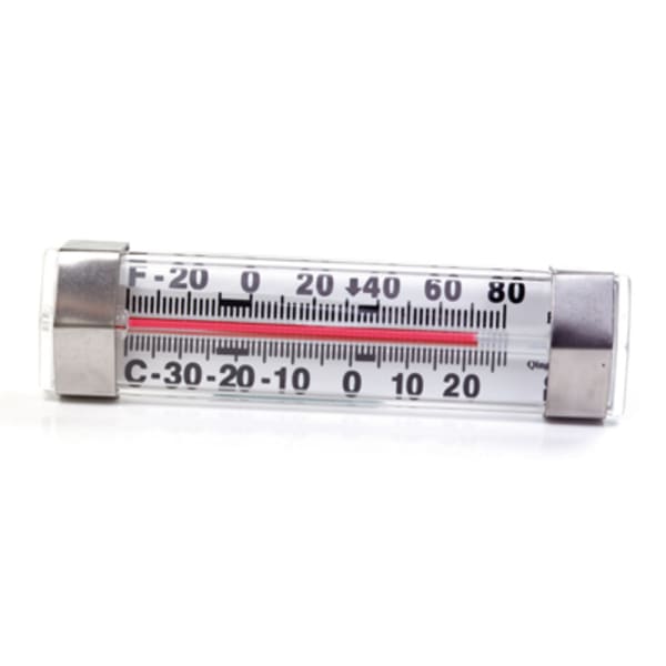 Comark FG80AK Commercial Refrigerator Thermometer, Commercial Freezer  Thermometer (Glass Tube Thermometer, Commercial Grade Thermometer)