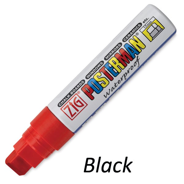 Dick Blick Art Supplies 21322-2005 Black Big & Broad Posterman Marker