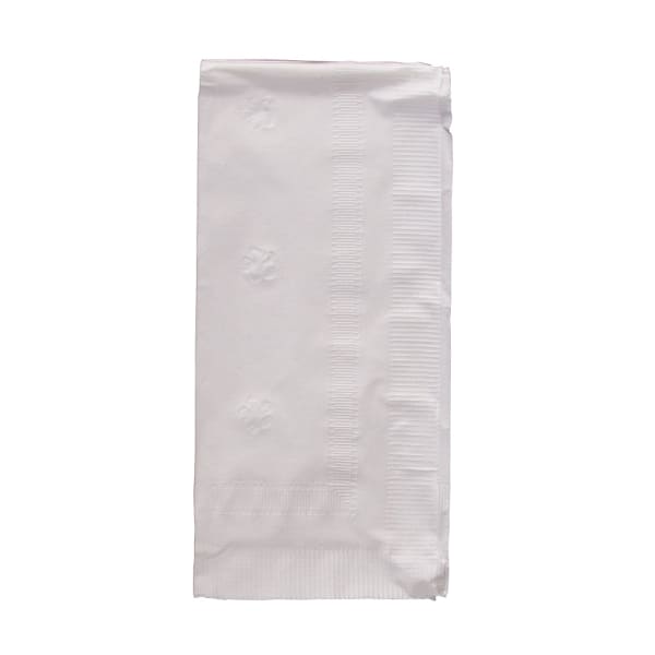 Choice White 2-Ply Dinner Napkin 17 x 15 - 3000/Case