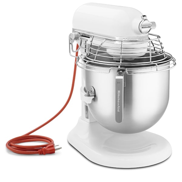 KitchenAid® KSMC895WH White Commercial 8 Qt. Lift Stand Mixer