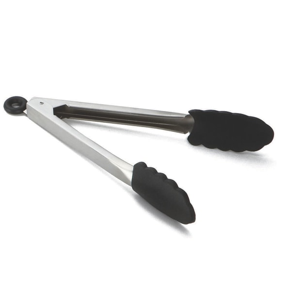 9 Tongs With Silicone Heads